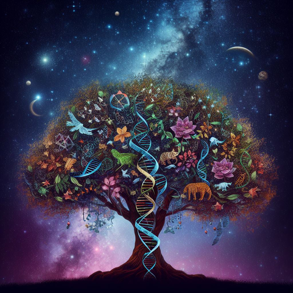 Tree of Life Digital Painting III Art Print