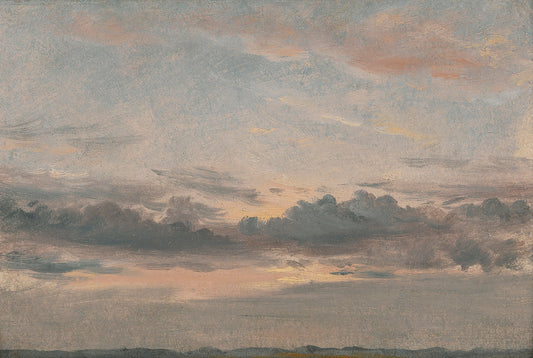 A Cloud Study, Sunset by John Constable Art Print