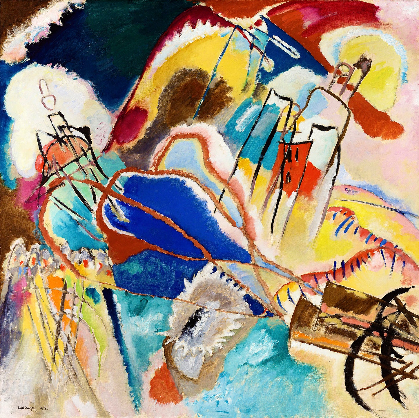 Improvisation No. 30 by Wassily Kandinsky