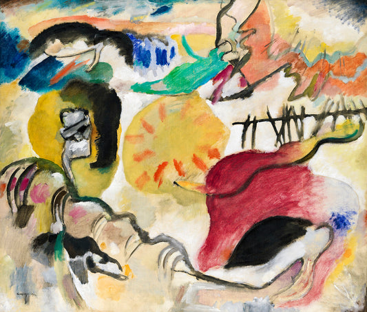Improvisation 27 (Garden of Love II) by Wassily Kandinsky