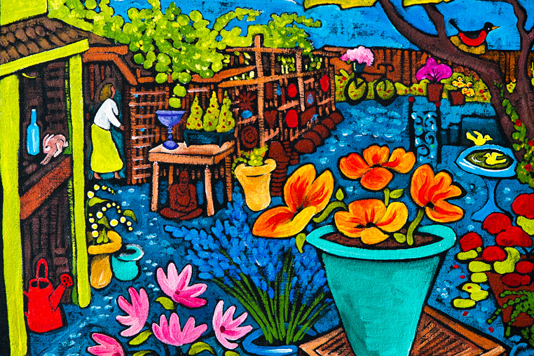 A Lot Of Flowers by Ben Mann Poster Print