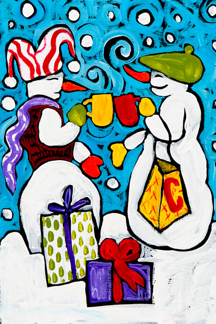 Cocoa Comrades by Ben Mann Holiday Poster Print