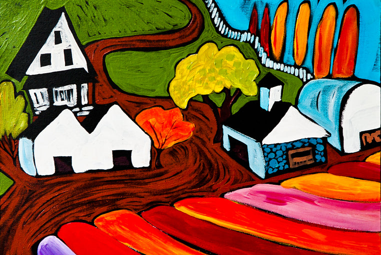 Farmstead by Ben Mann Poster Print