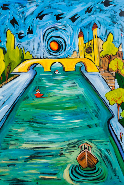 Parisian Bridge by Ben Mann Poster Print