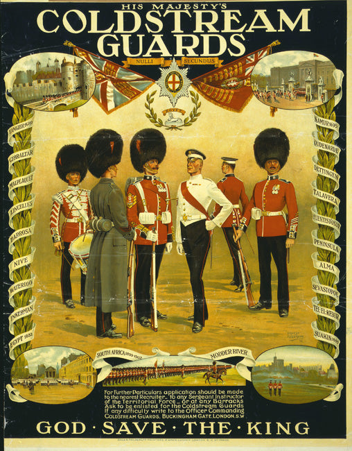 His Majesty's Coldstream Guards, art print