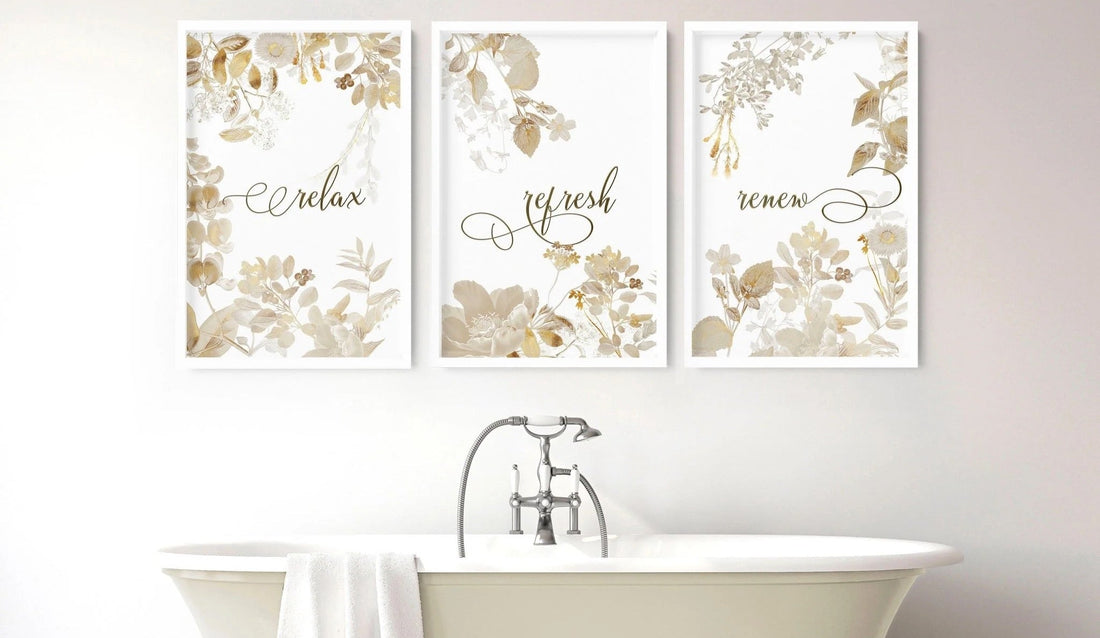 Creative Bathroom Wall Art Ideas