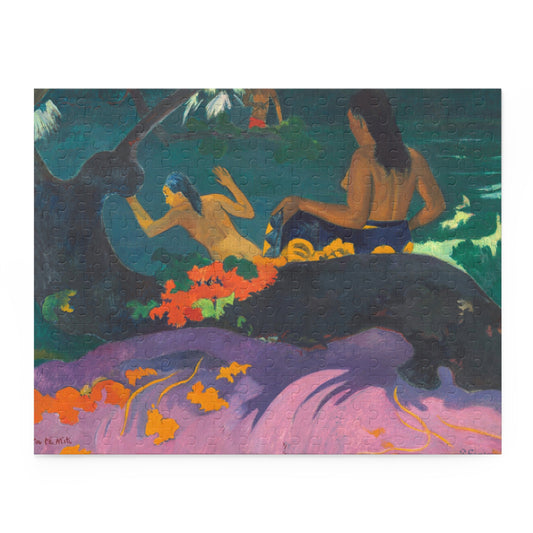Fatata te Miti (By the Sea) by Paul Gauguin Jigsaw Puzzle