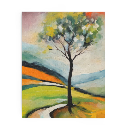 Skagit County Landscape Acrylic Painting Jigsaw Puzzle