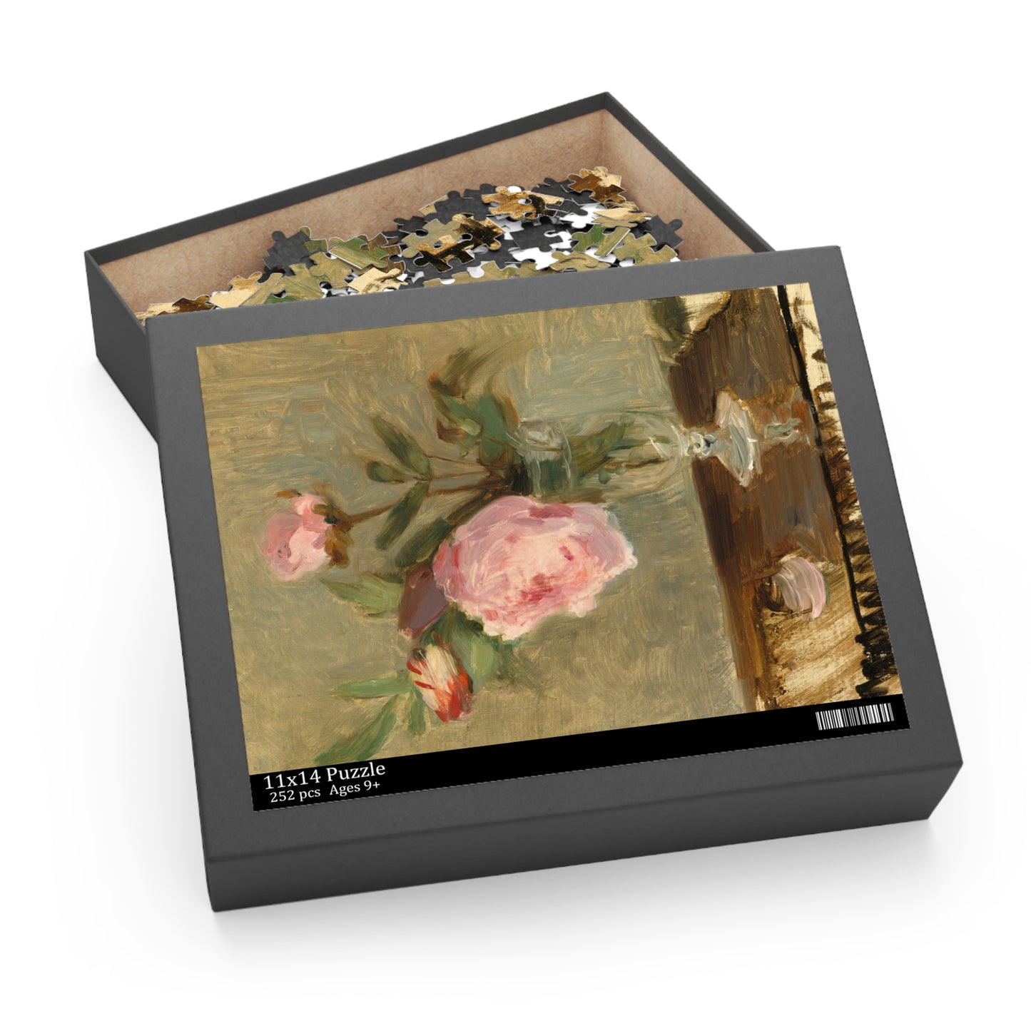 Peonies by Berthe Morisot Jigsaw Puzzle