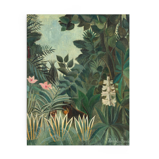 The Equatorial Jungle by Henri Rousseau Jigsaw Puzzle