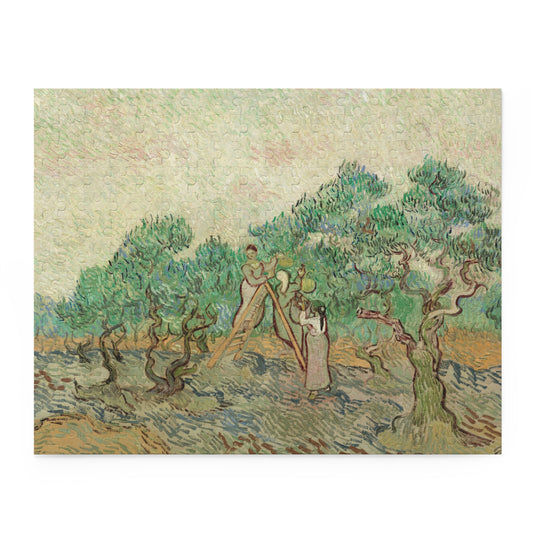 The Olive Orchard by Vincent van Gogh Jigsaw Puzzle