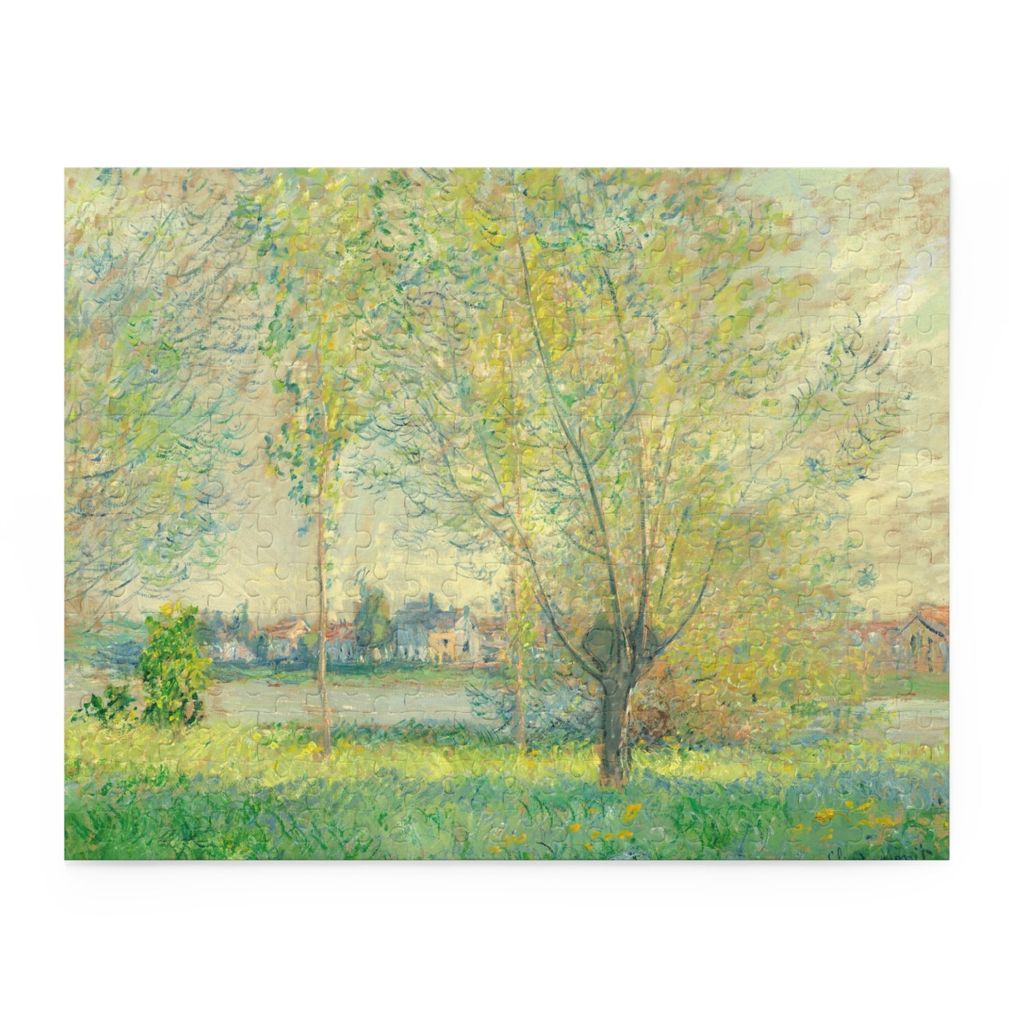 The Willows by Claude Monet Jigsaw Puzzle
