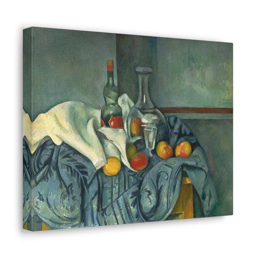 The Peppermint Bottle by Paul Cezanne Canvas Print