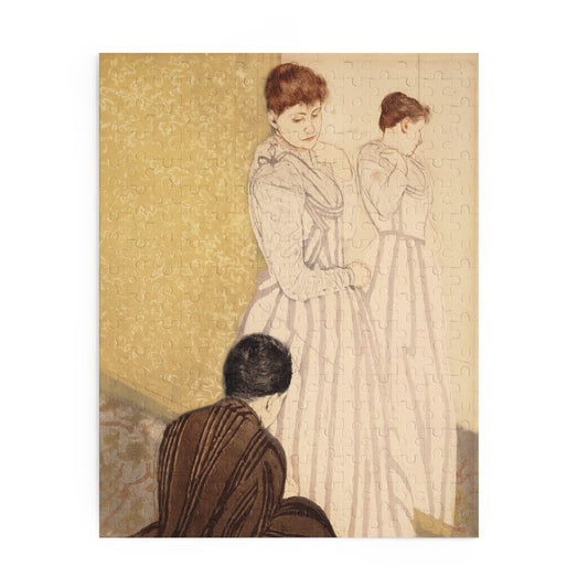 The Fitting by Mary Cassatt Jigsaw Puzzle