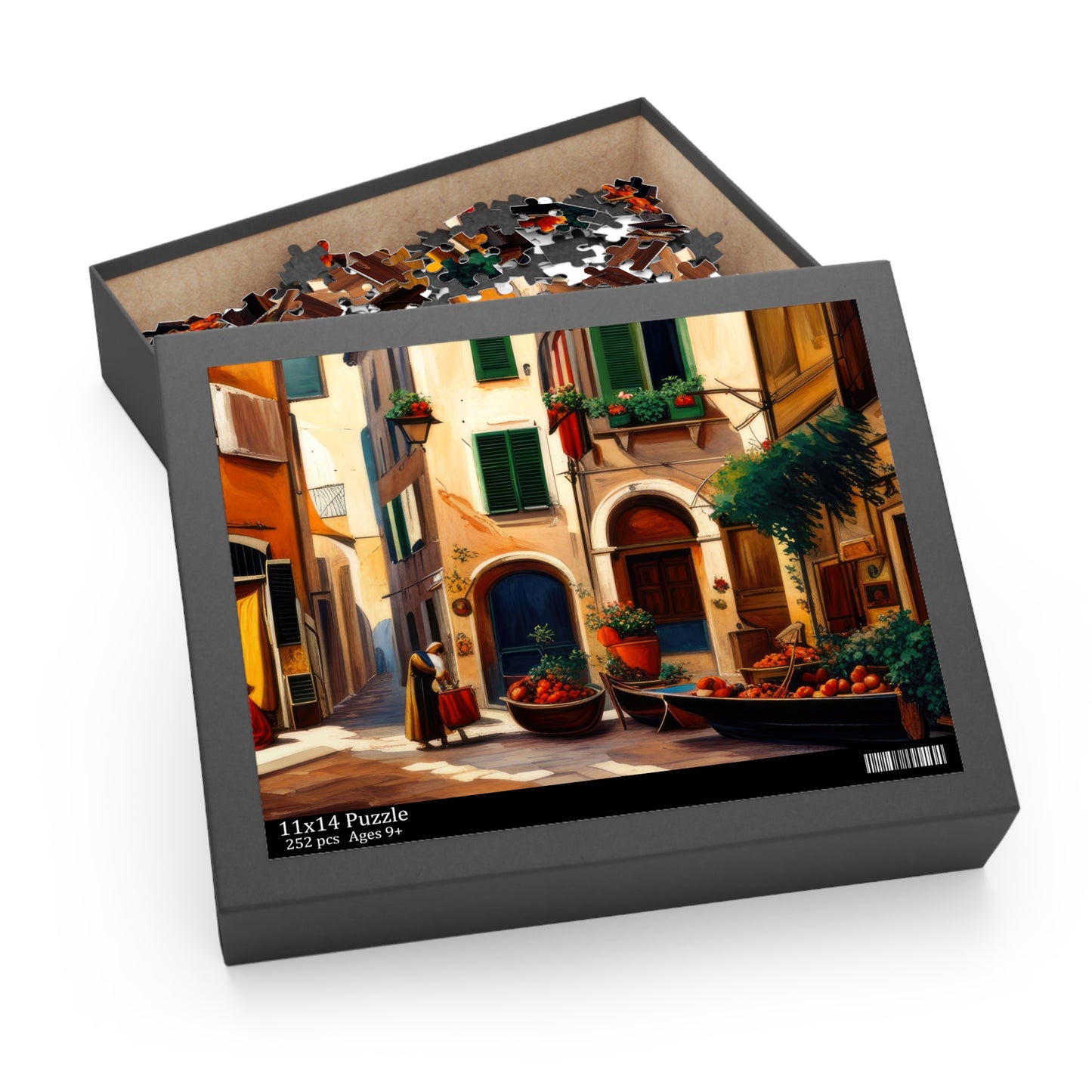 Tuscan Villa Painting Jigsaw Puzzle