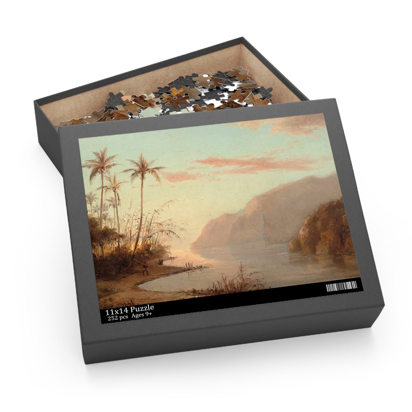 A Creek in St. Thomas (Virgin Islands) by Camille Pissarro Jigsaw Puzzle