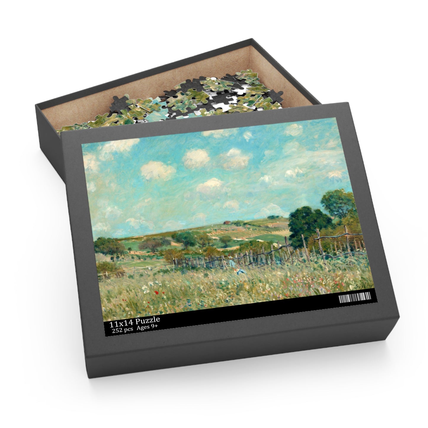 Meadow by Alfred Sisley Jigsaw Puzzle