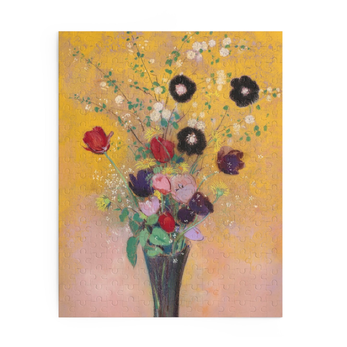 Vase of Flowers by Odilon Redon Jigsaw Puzzle