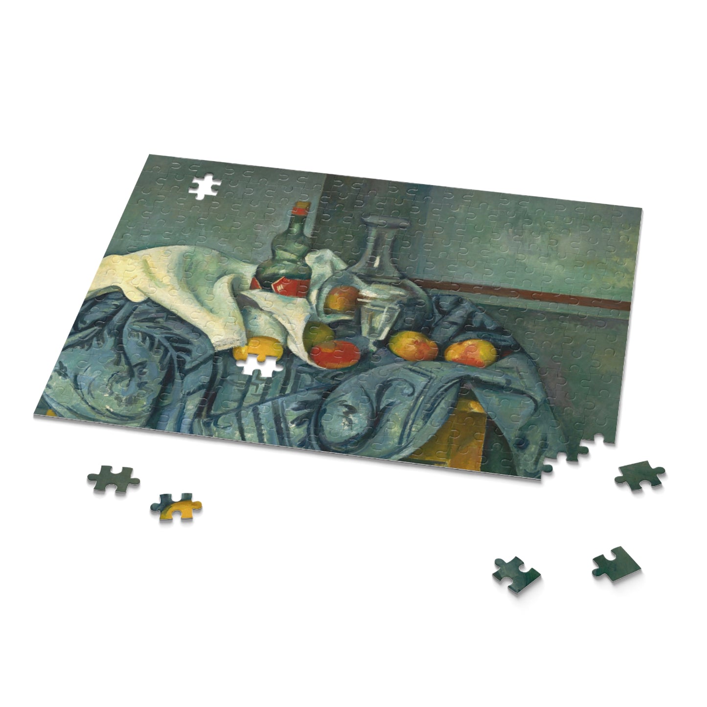 The Peppermint Bottle by Paul Cezanne Jigsaw Puzzle