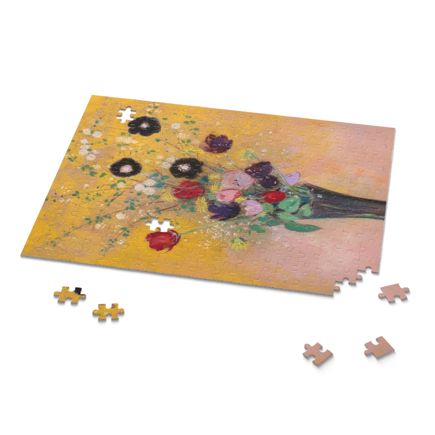 Vase of Flowers by Odilon Redon Jigsaw Puzzle