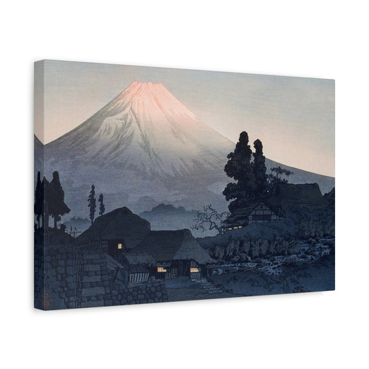 Mount Fuji From Mizukubo by Hiroaki Takahashi Canvas Print