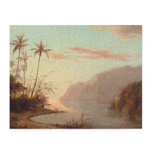 A Creek in St. Thomas (Virgin Islands) by Camille Pissarro Jigsaw Puzzle