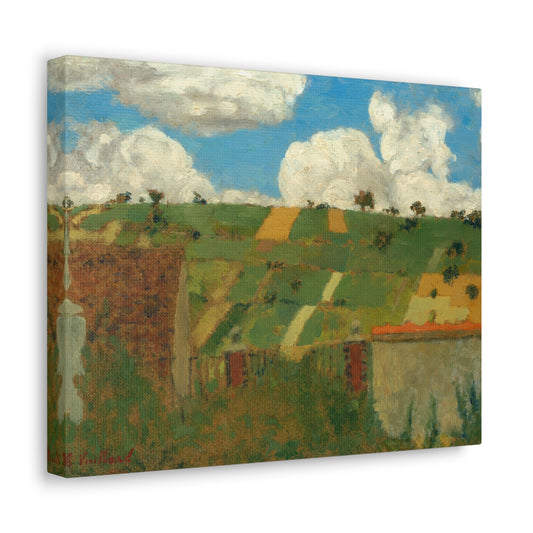 Landscape of the Ile-de-France by Edouard Vuillard Canvas Print