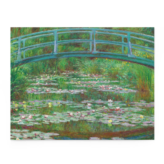 The Japanese Footbridge by Claude Monet Jigsaw Puzzle
