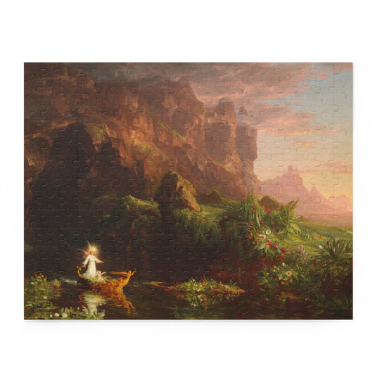 The Voyage of Life: Childhood by Thomas Cole Jigsaw Puzzle