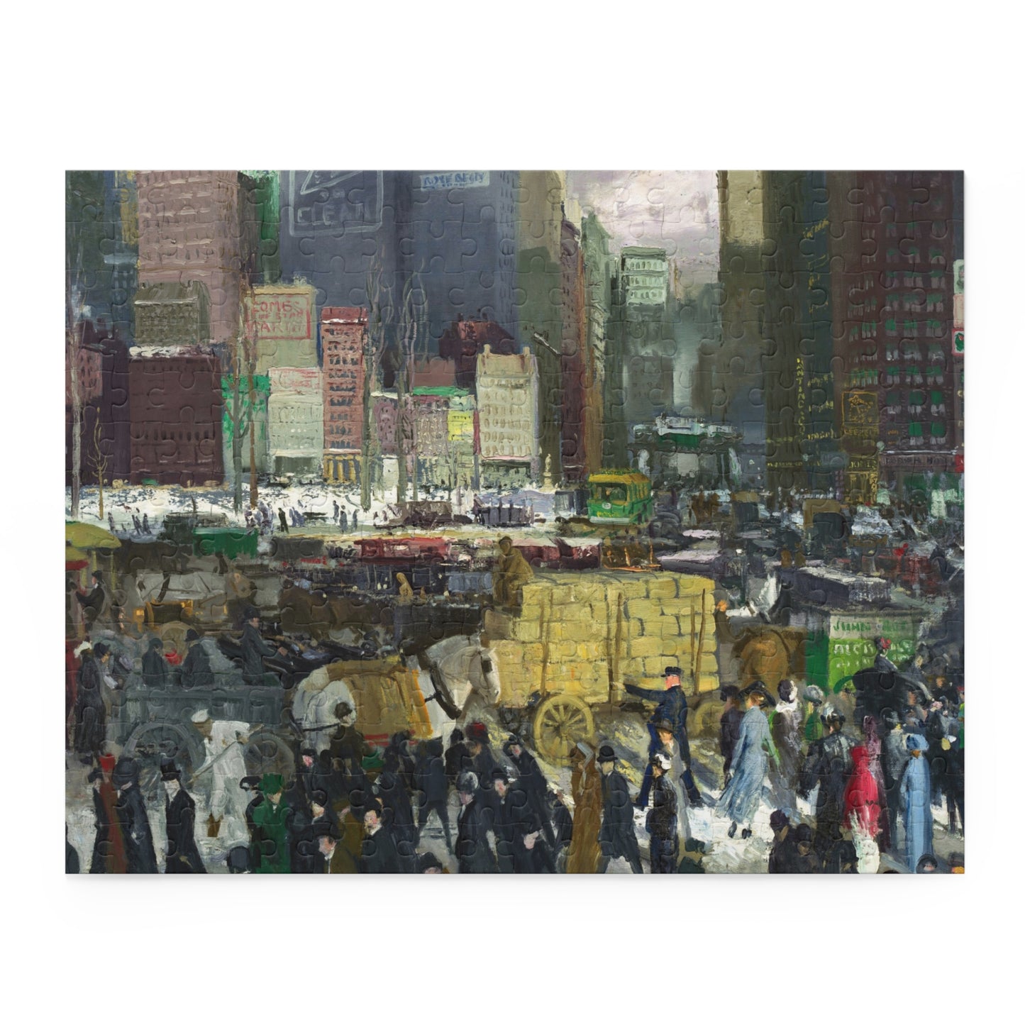 New York by George Bellows Jigsaw Puzzle