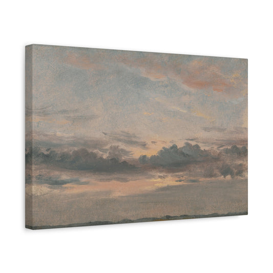 A Cloud Study, Sunset by John Constable Canvas Print