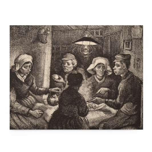 Potato Eaters by Vincent van Gogh Jigsaw Puzzle