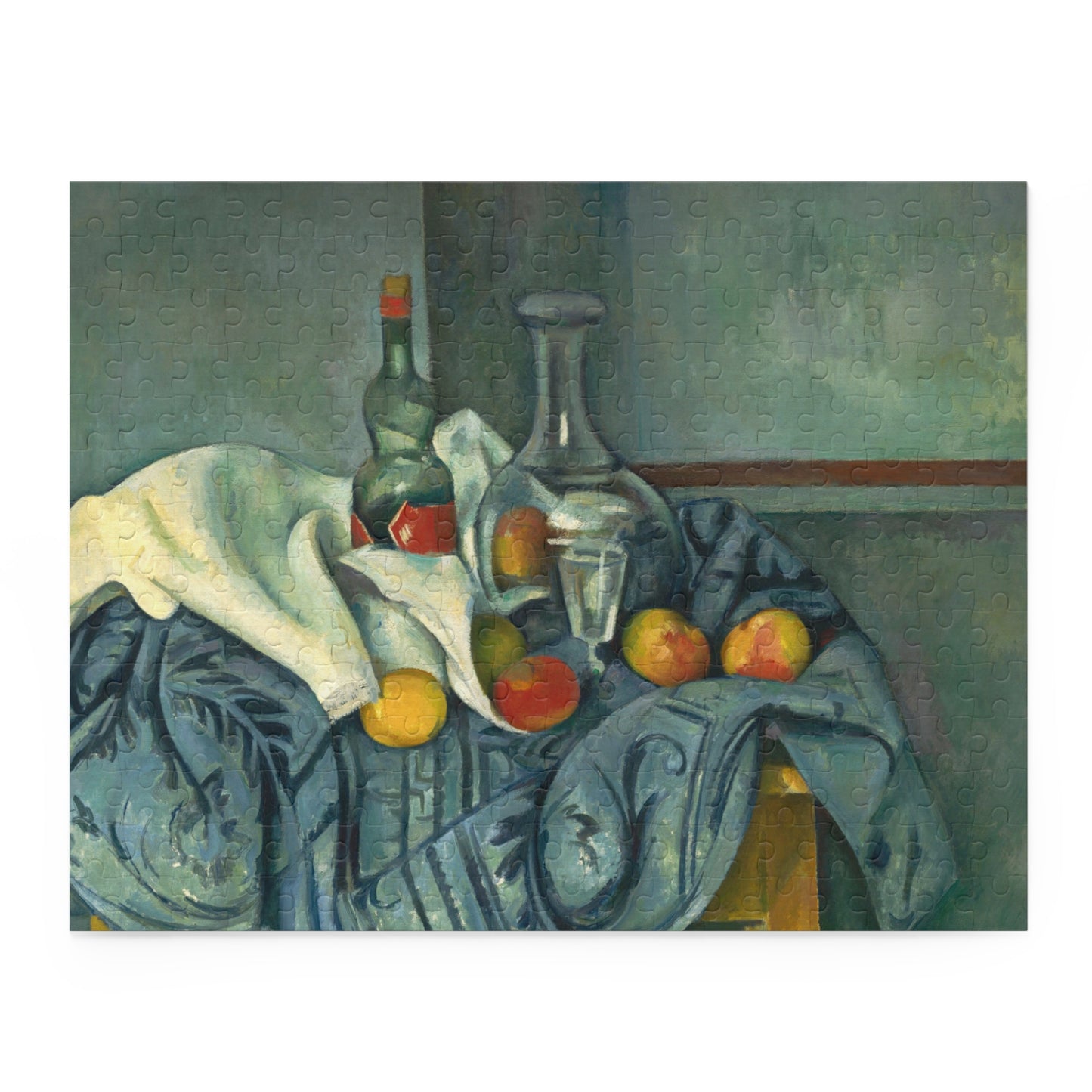 The Peppermint Bottle by Paul Cezanne Jigsaw Puzzle