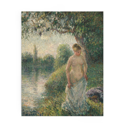 The Bather by Camille Pissarro Jigsaw Puzzle
