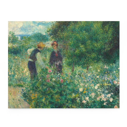 Picking Flowers by Auguste Renoir Jigsaw Puzzle