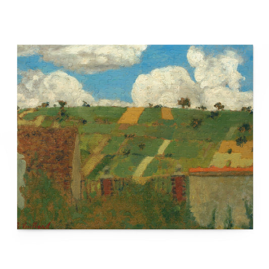 Landscape of the Ile-de-France by Edouard Vuillard Jigsaw Puzzle