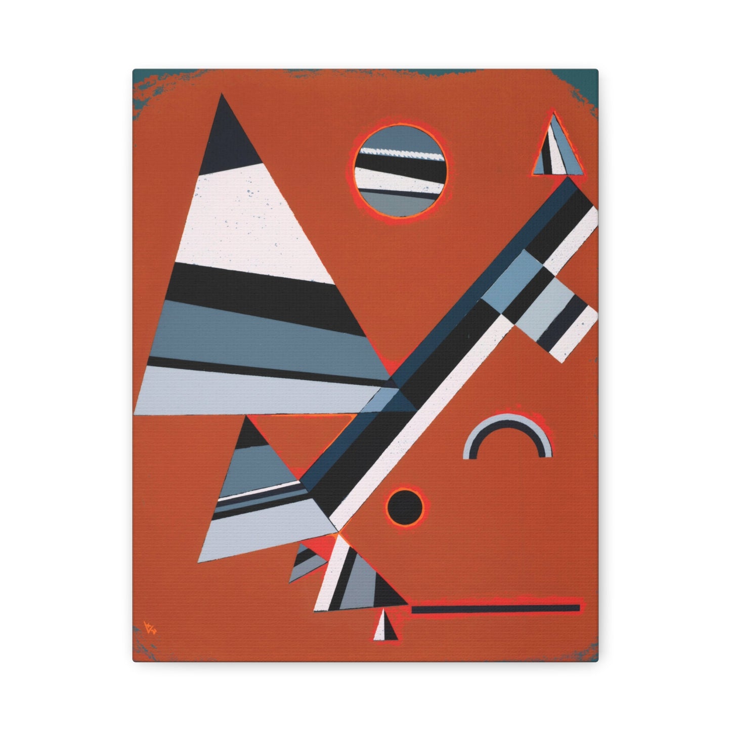 Gris by Wassily Kandinsky Canvas Print