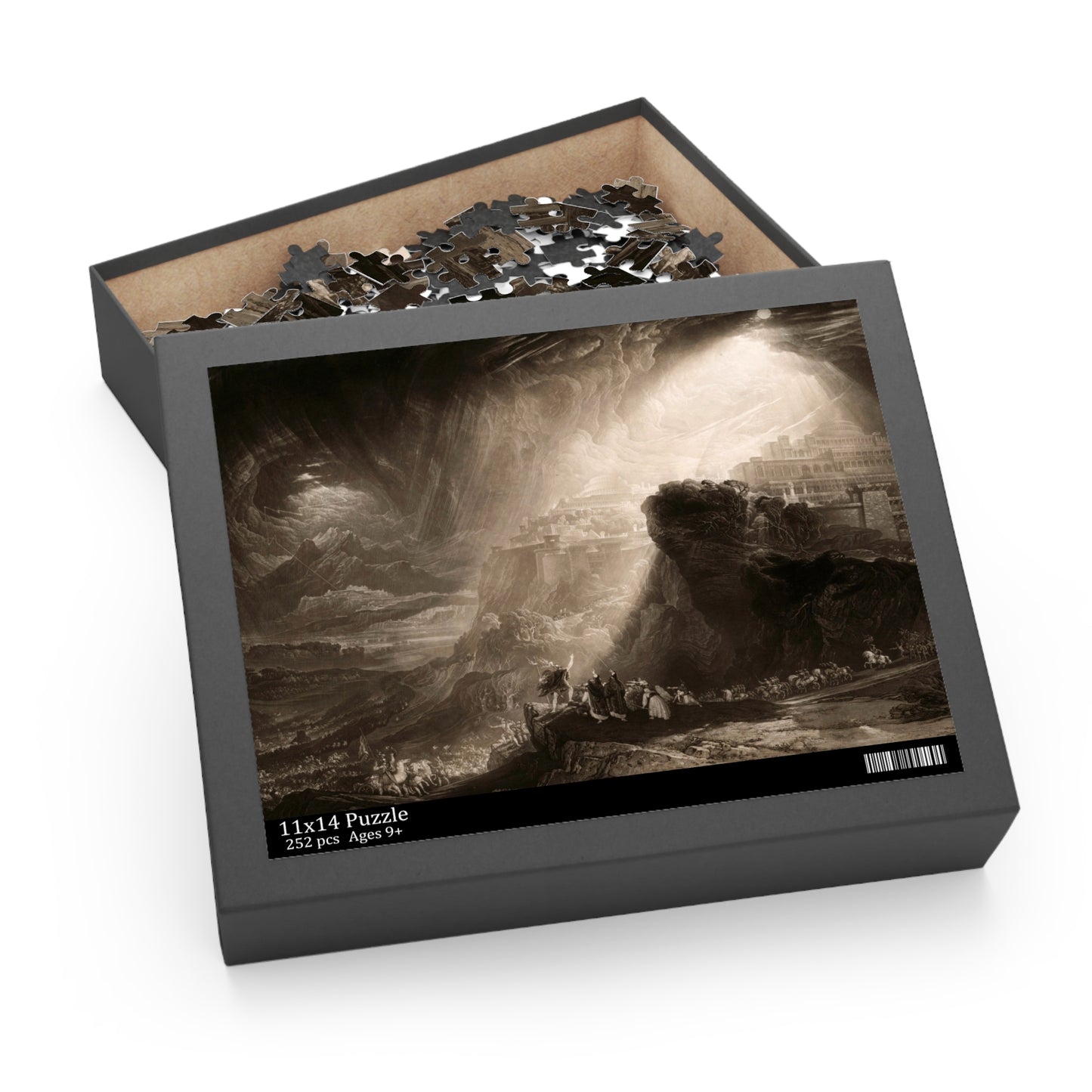 Joshua Commanding the Sun to Stand Still by John Martin Jigsaw Puzzle