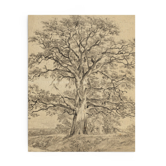 A Great Oak Tree by John Constable Jigsaw Puzzle
