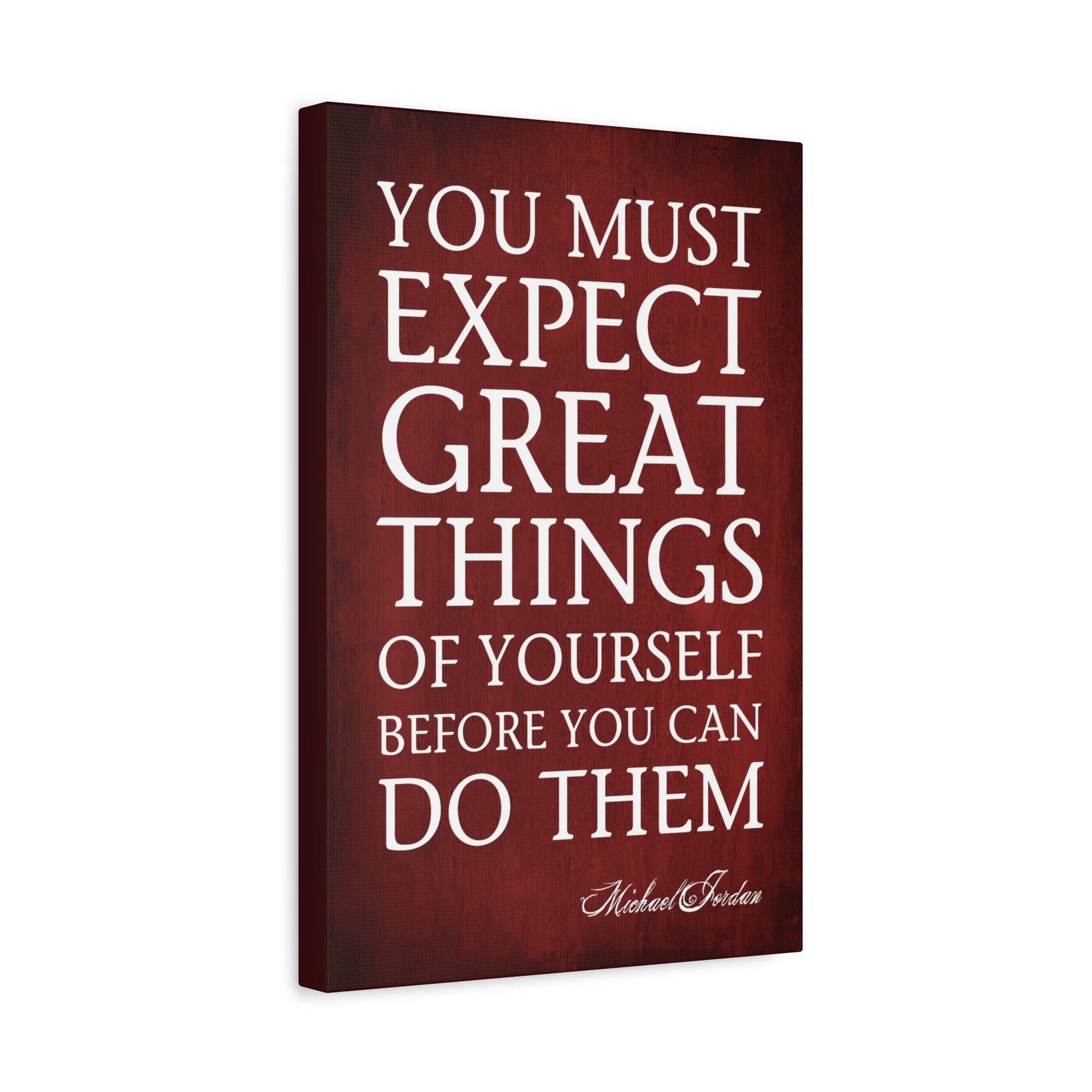 You Must Expect Great Things Of Yourself (Michael Jordan Quote) - Moti –  Keep Calm Collection, image size:1920x1920