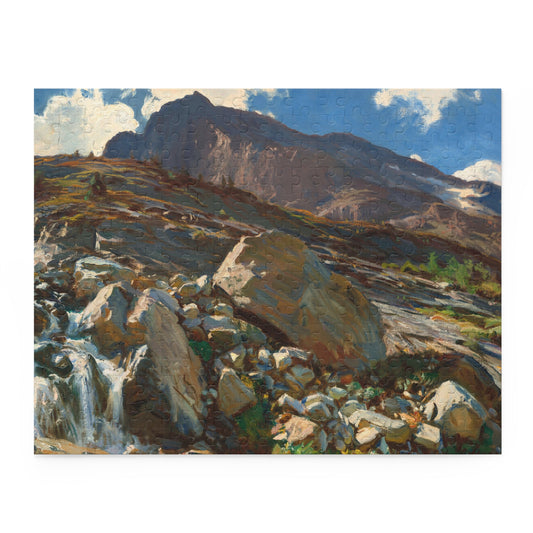 Simplon Pass by John Singer Sargent Jigsaw Puzzle
