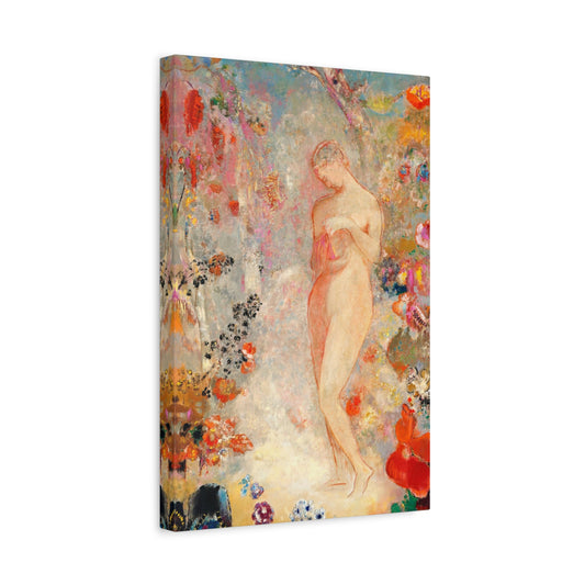 Pandora by Odilon Redon Canvas Print