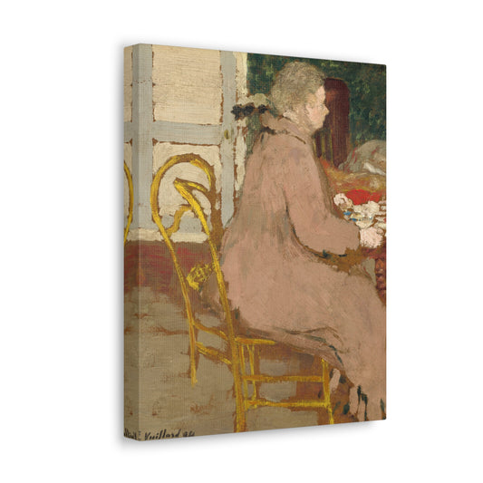 Breakfast by Edouard Vuillard Canvas Print