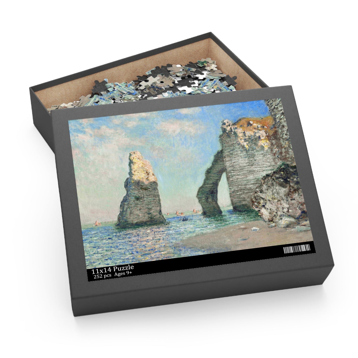 The Cliffs at Etretat by Claude Monet Jigsaw Puzzle