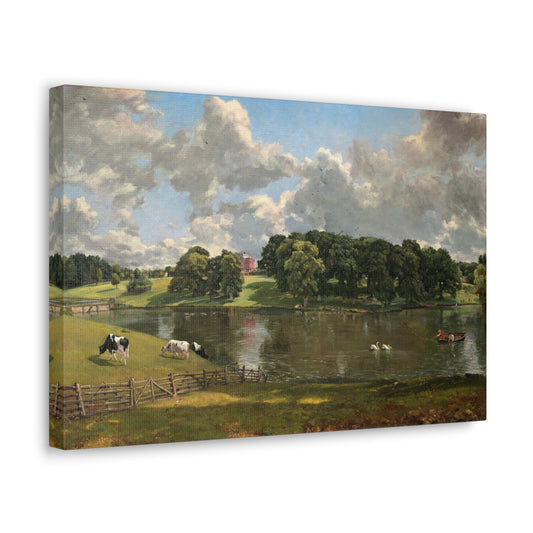Wivenhoe Park, Essex by John Constable Canvas Print