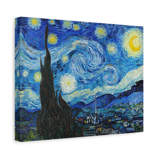Starry Night by Vincent van Gogh Canvas Print