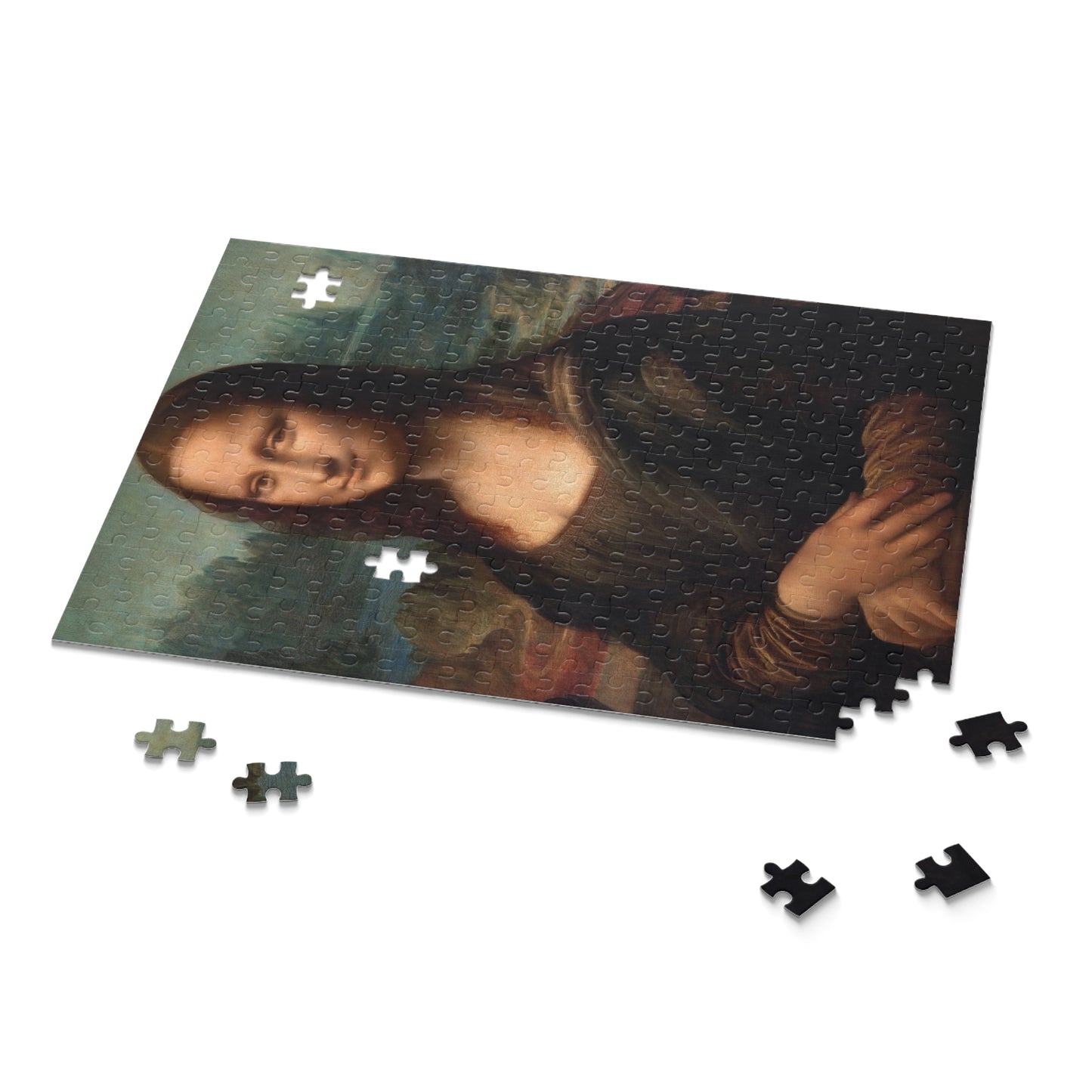 Mona Lisa by Leonardo da Vinci Jigsaw Puzzle
