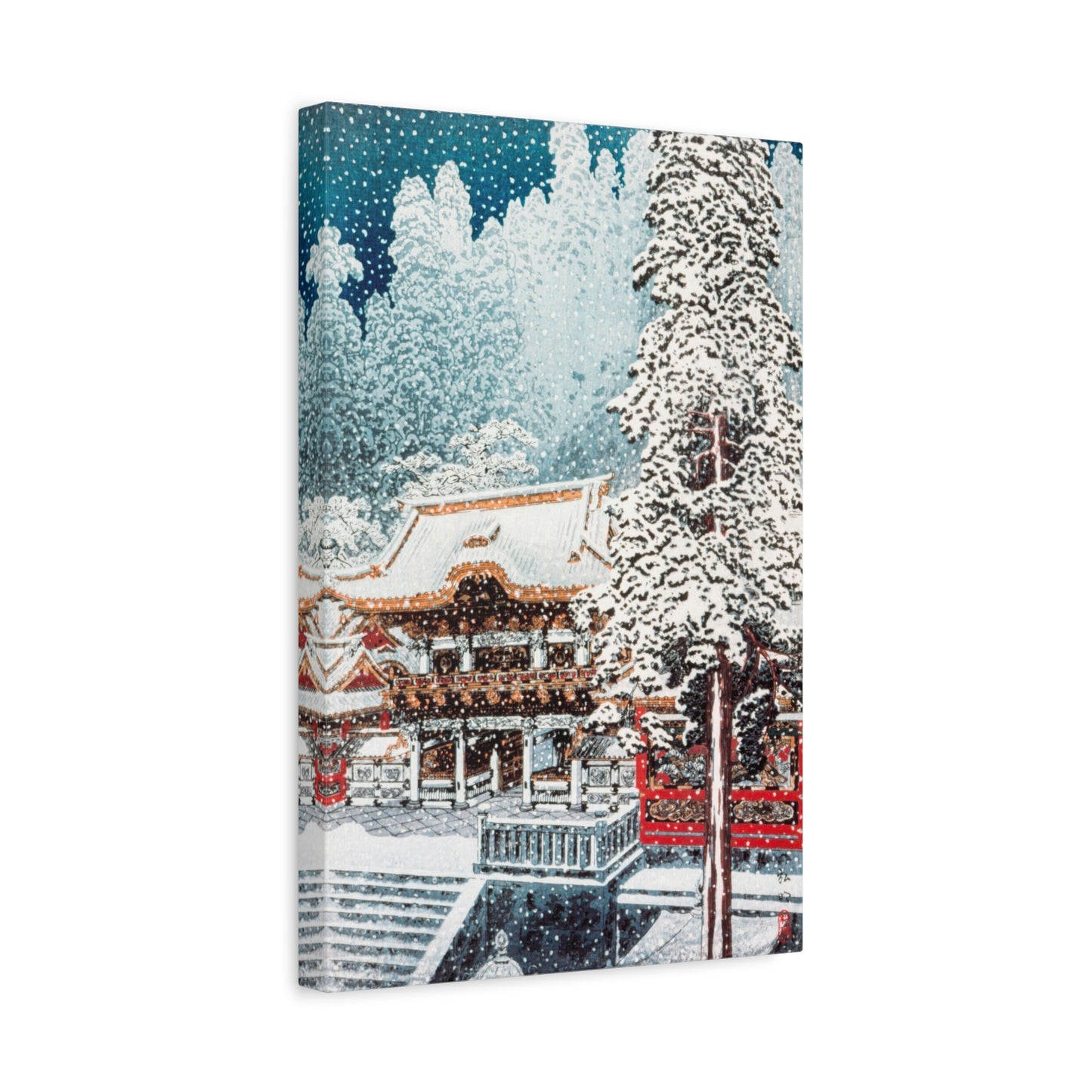 The Yomei Gate at Nikko by Hiroaki Takahashi Canvas Print