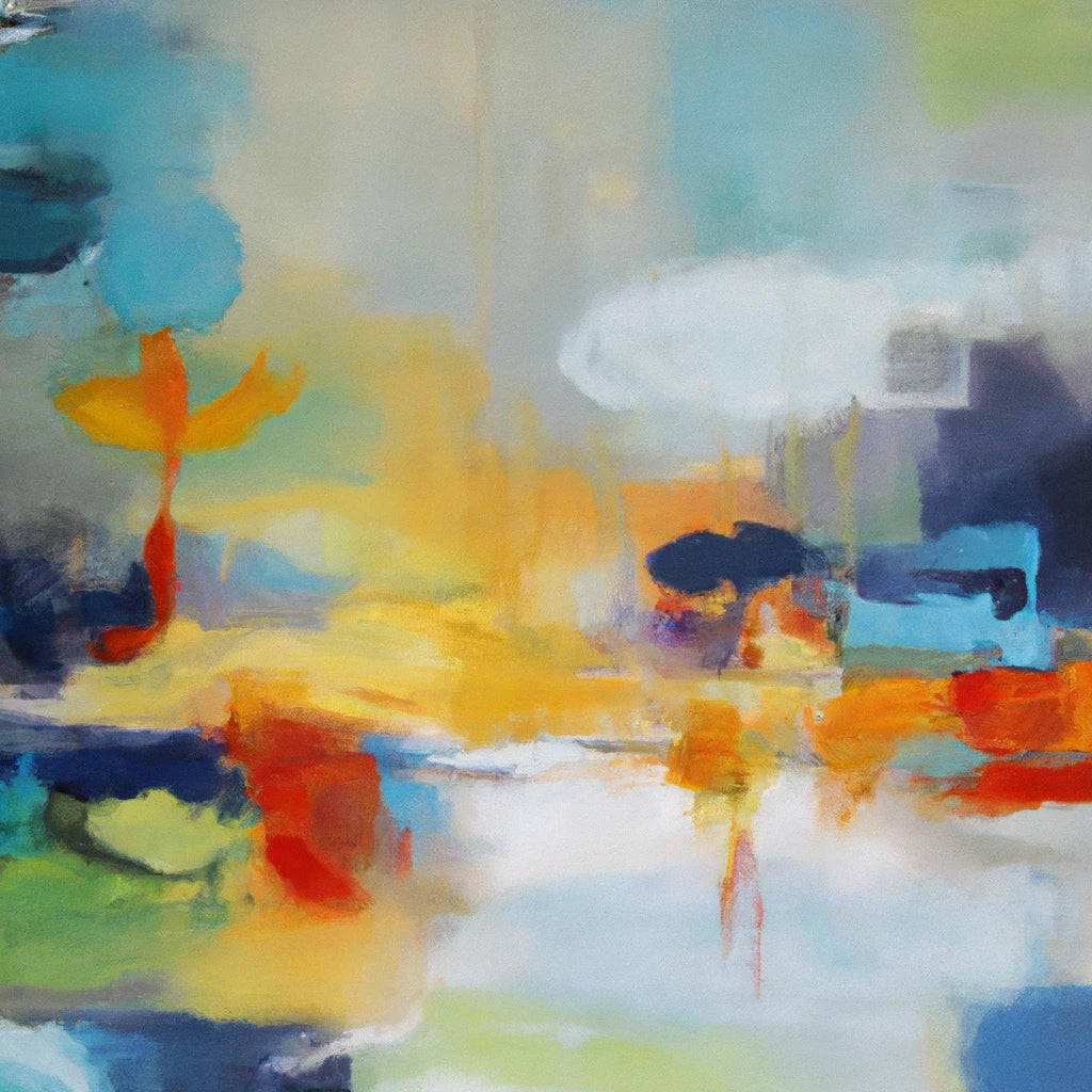 On The Pond Art Print