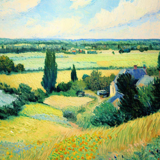 Italian Countryside at Midday Painting I Art Print